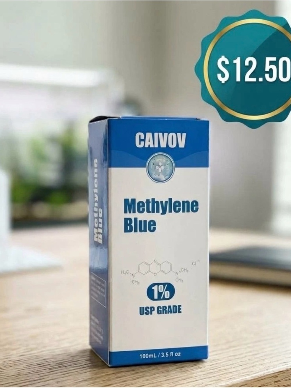 Methylene Blue 1% Skin Solution – Blue